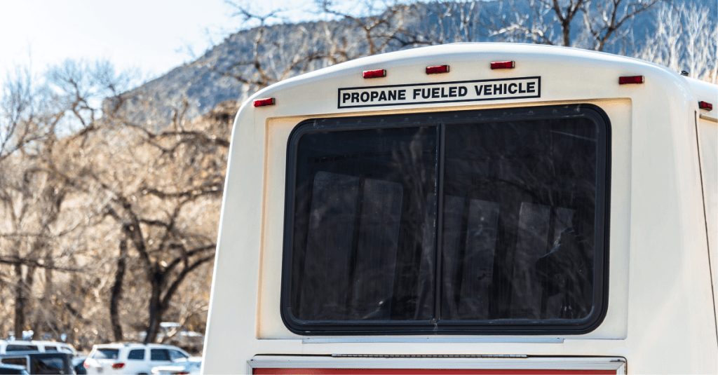 Propane bus